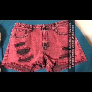 Hot Topic High Waisted Shorts